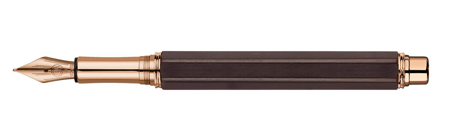 Rose Gold Plated VARIUS™ EBONY Fountain Pen