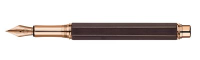 Rose Gold Plated VARIUS™ EBONY Fountain Pen