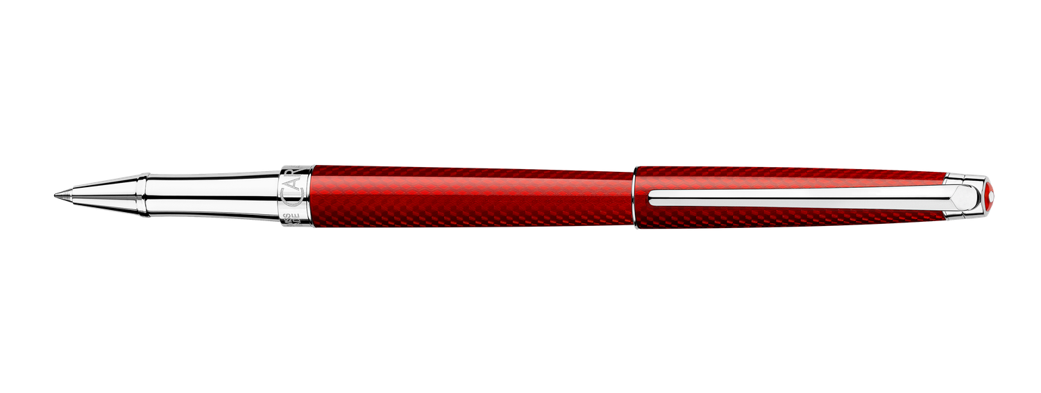 LEMAN™ SLIM Rollerball Pen Carmine Red