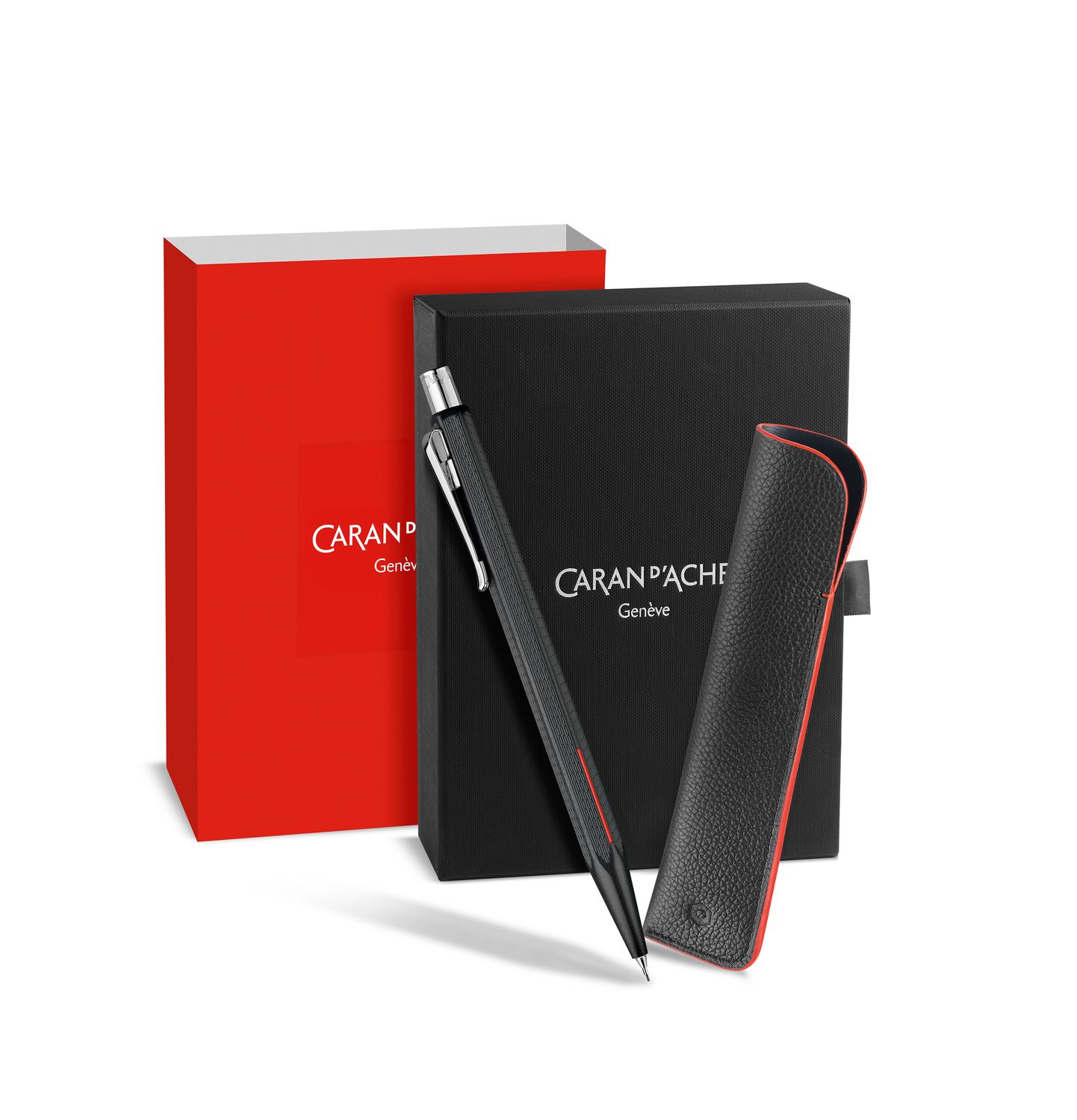 ECRIDOR™ RACING Mechanical Pencil &amp; Leather Case Set