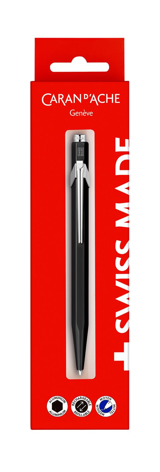 Blister, Ballpoint pens metal 1.0mm, Өнгө: Blister, Ballpoint pens metal, Black