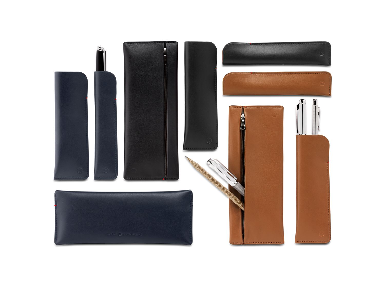 CASE FOR 1  LEATHER PEN