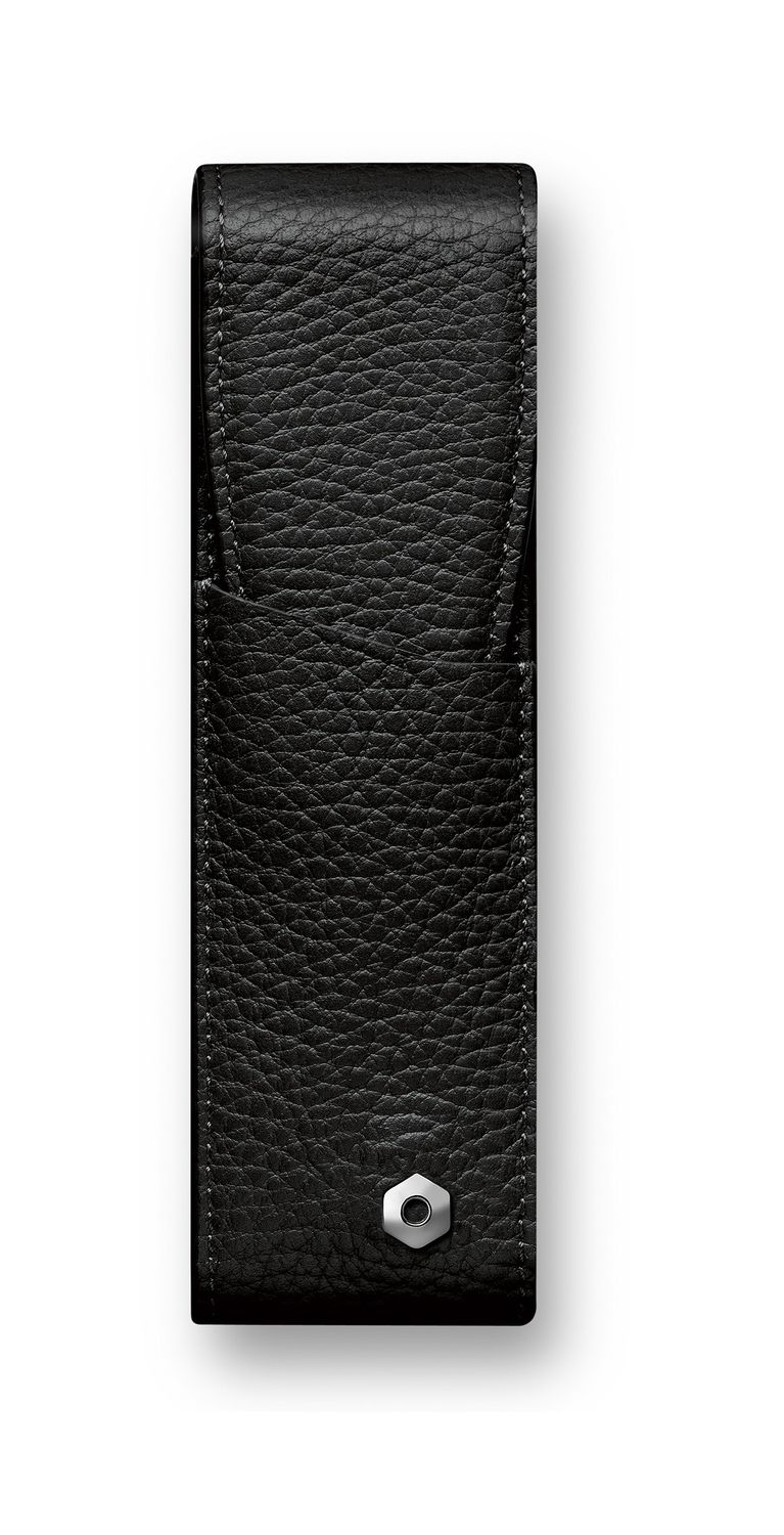 Case for 2 Pens LÉMAN Black