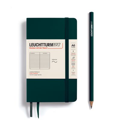 Forest Green, Softcover, Pocket (A6), 123 p., ruled