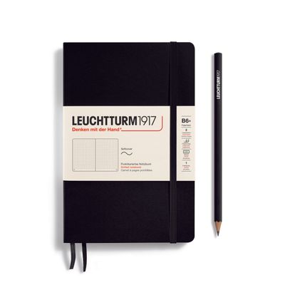 Black, Softcover, Paperback (B6+), 123 p., dotted