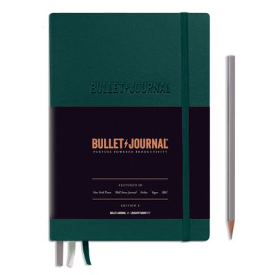 Green23, Bullet Journal - Edition 2, Medium (A5), 120 g/m² paper, 206 p., dotted