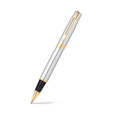 Sheaffer® 300 Glossy Blue with Chrome Trims Rollerball Pen