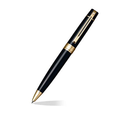 Sheaffer® 300 9325 Glossy Black Ballpoint Pen With Gold-tone Trim