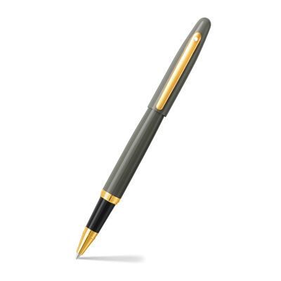 PEN SHEAFFER VFM E9427 Light grey with pvd gold trims RB