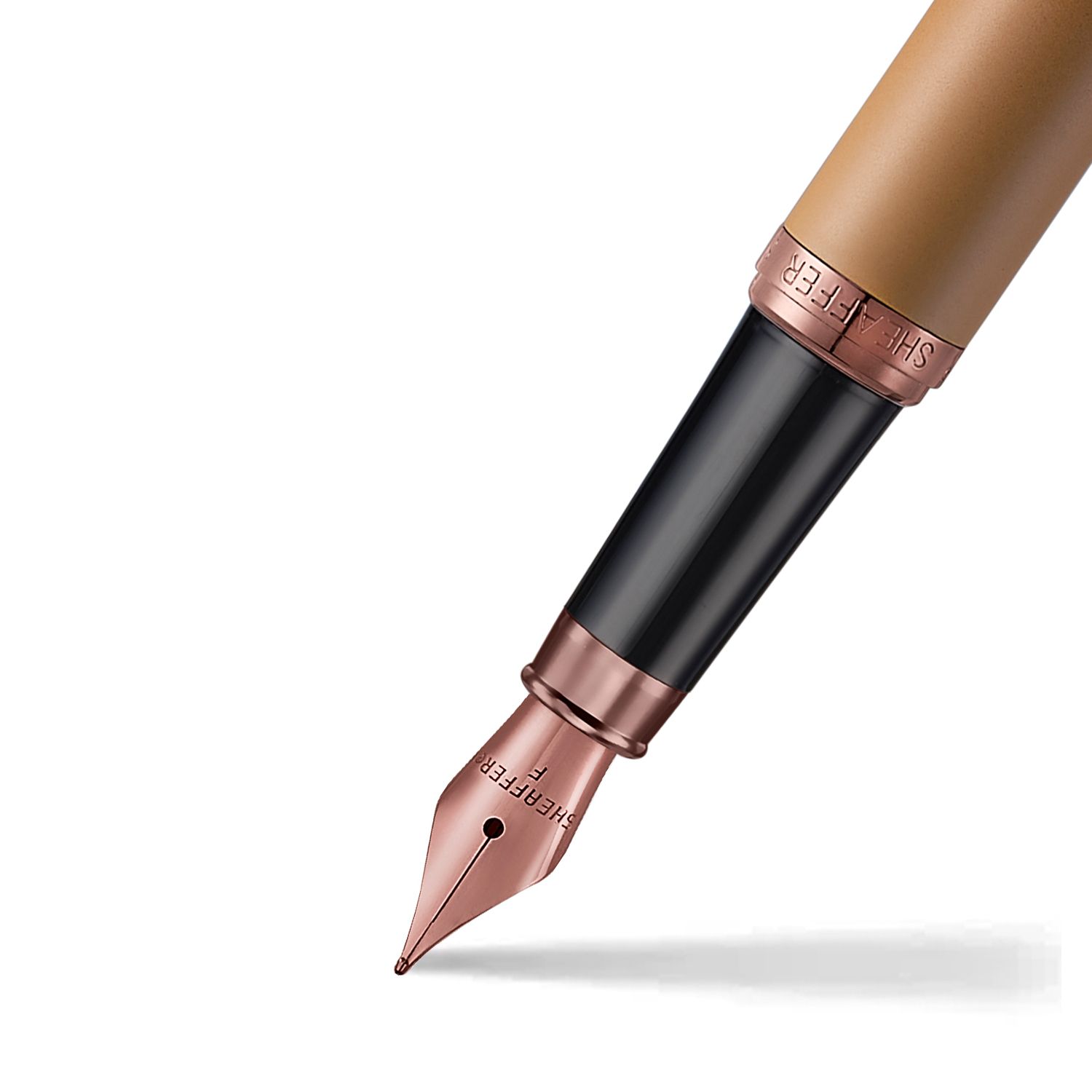 PEN SHEAFFER VFM E9428 COFFEE EDITION WITH PVD TRIMS FP