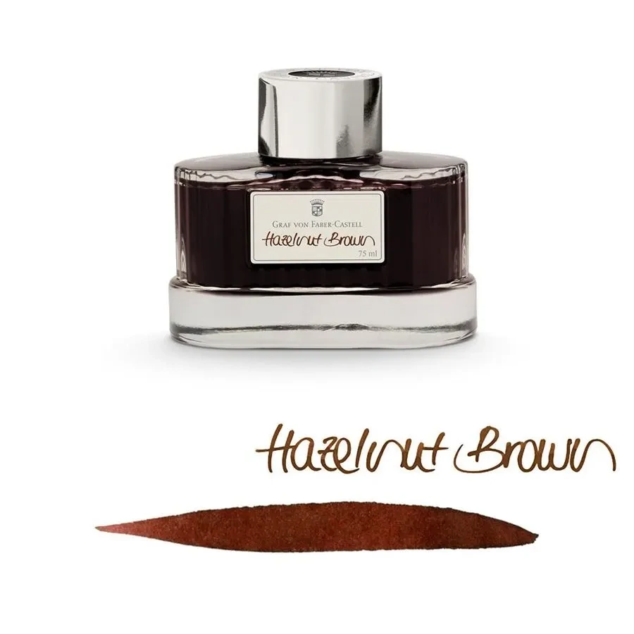 Ink bottle Carbon Black 75ml, Өнгө: Ink bottle Hazelnut Brown 75ml