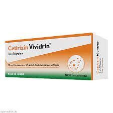 Cetirizin Vividrin 10 mg FTA 20 Stck.