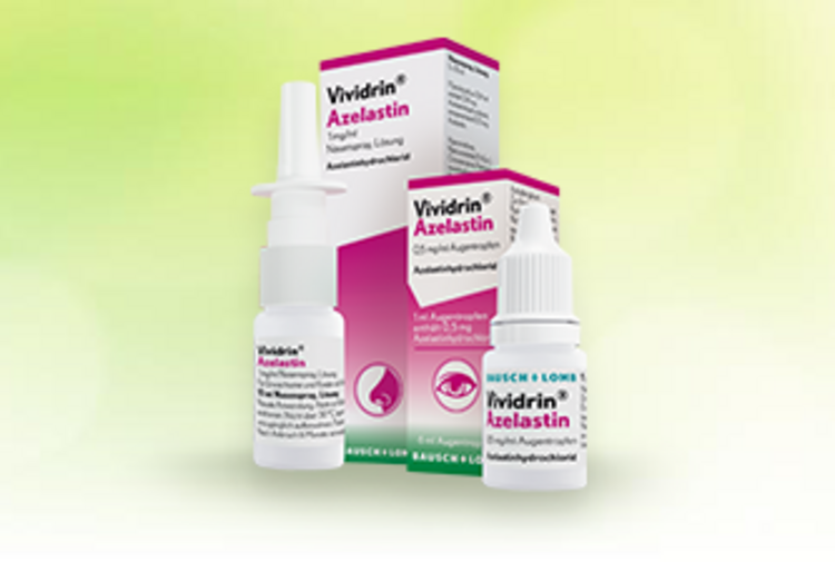 Vividrin Azelastin 0,5 mg/ml Augentropfen 6 ml