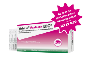 Vividrin Azelastin EDO 0,5 mg/ml Augentropfens.Lsg.i.EDP 20 Stck.