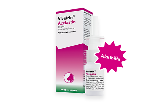Vividrin Azelastin 1 mg/ml Nasenspray Lösung