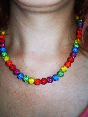 "Pride" Rainbow Halskette
