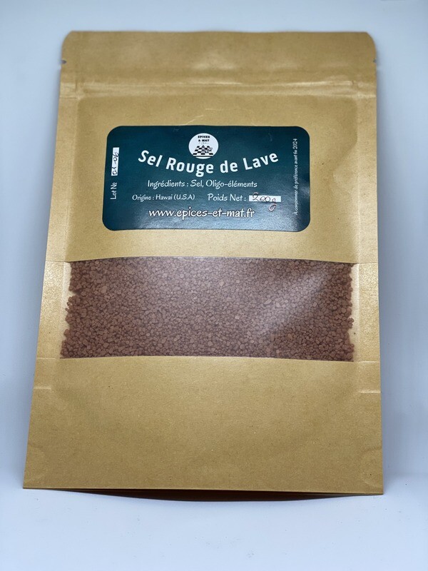 Sel Rouge de Lave d&#39;Hawaï