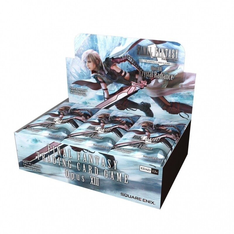 Final Fantasy TCG: Display 36 sobres Crystal Radiance Opus XIII Español