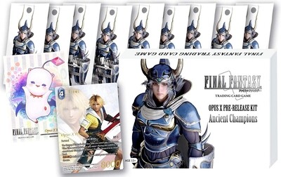 FINAL FANTASY TCG OPUS 10 PRE-RELEASE KIT - CASTELLANO