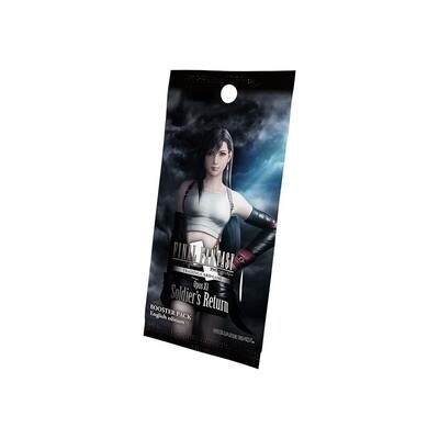 Sobre Final Fantasy Trading Card Game Opus XI 11 Soldier&#39;s Return inglés