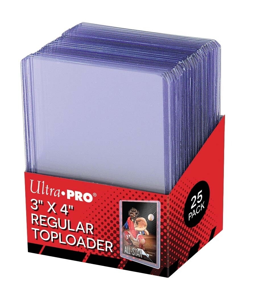 Fundas Toploader Regular Ultra Pro - 25 Unidades