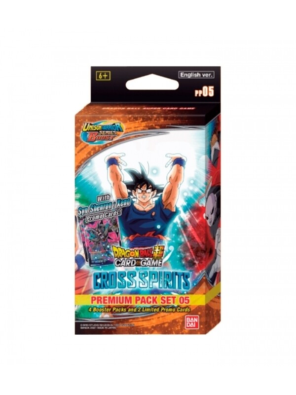 Dragon Ball Super Card Game Premium Pack Cross Spirit Set 05 - Inglés