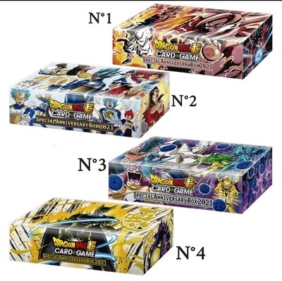 Dragon Ball Super Card Game Special Anniversary Box 2021 Inglés