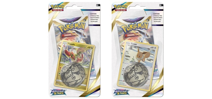 Pack de 2 Blister Pokémon Brilliant Stars - Inglés