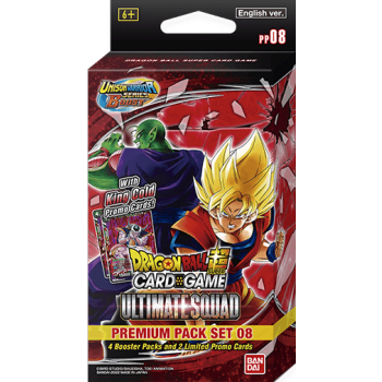 Premium Pack Set 08 Ultimate Squad PP08 Dragon Ball Super Card Game