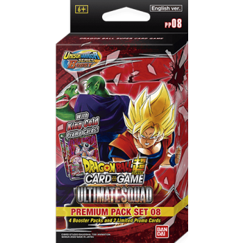 Premium Pack Set 08 Ultimate Squad  PP08 Dragon Ball Super Card Game