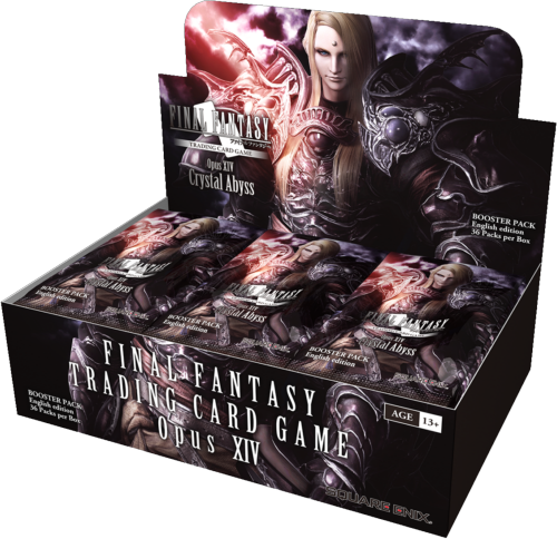 Final Fantasy TCG Opus 14 XIV: Crystal Abyss - Caja de 36 sobres - Español 
