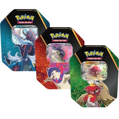 Tin Pokémon Divergent Powers - inglés