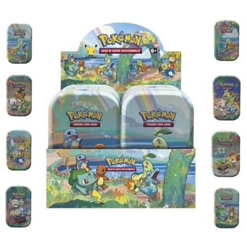 Lata Mini Tin Display (8 Latas) Celebrations Inglés - Cartas Pokemon TCG