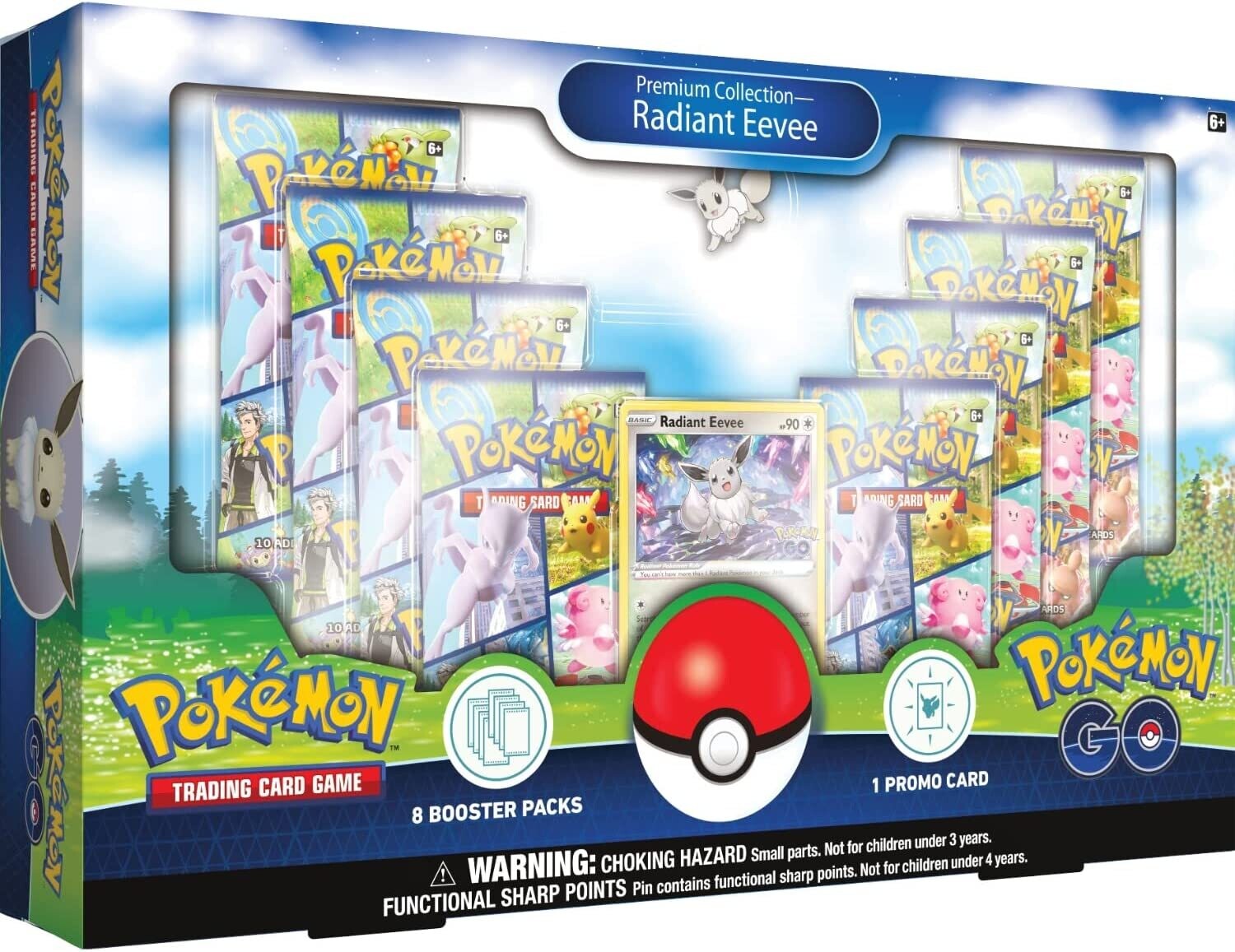 Premium Collection Pokémon GO Radiant Eevee - Inglés