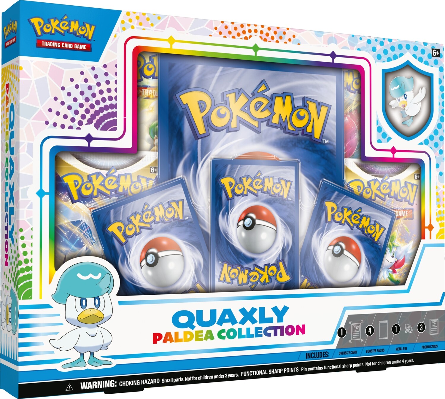 Pokémon Paldea Collectios, Arte: Quaxly