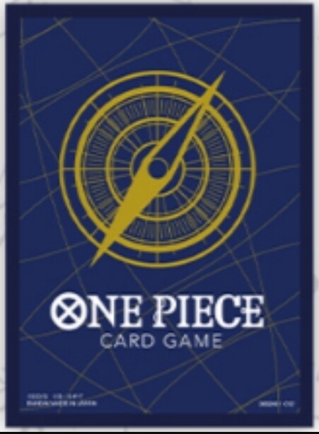 One Piece Card Game - Official Sleeves, Diseño: OFFICIAL CARD SLEEVES 2 &quot;Standard Blue&quot;