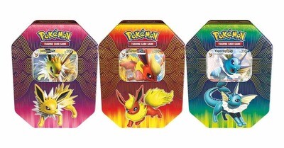 Elemental Power 
Tin (Vaporeon/Jolteon/Flareon-GX)
