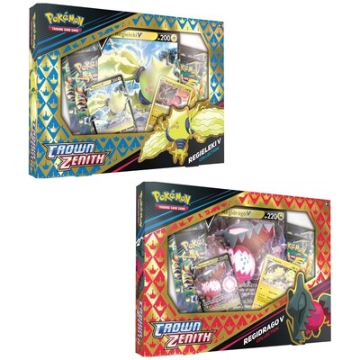 Collection – Regieleki V / Regidrago V Pokémon Crown Zenith