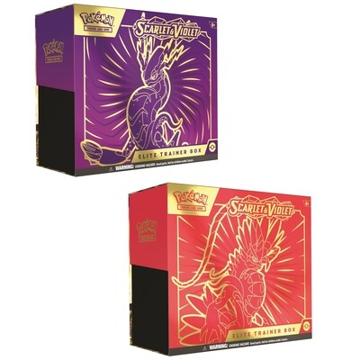 Elite Trainer Box Pokémon Scarlet &amp; Violet - Inglés