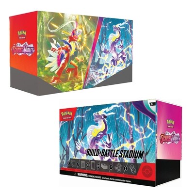 Pokémon Scarlet &amp; Violet Build &amp; Battle Stadium - Inglés 