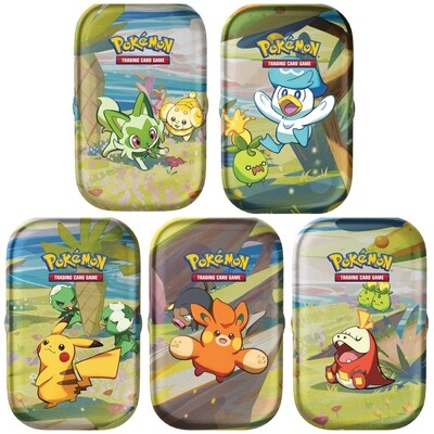 5 minilatas Pokémon Paldea Friends - Inglés