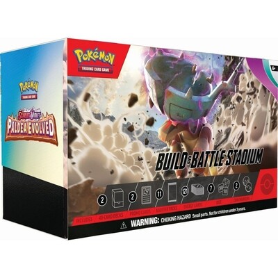 Pokémon PALDEA EVOLVED Build &amp; Battle Stadium - Inglés 