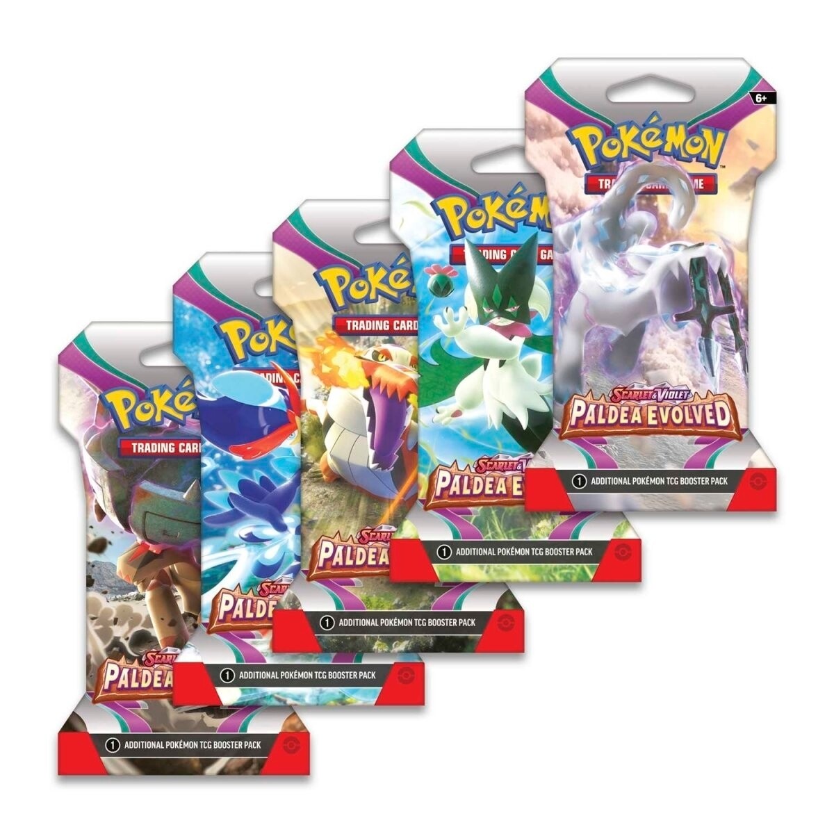 Sobre Emblistado Pokémon PALDEA EVOLVED - Inglés