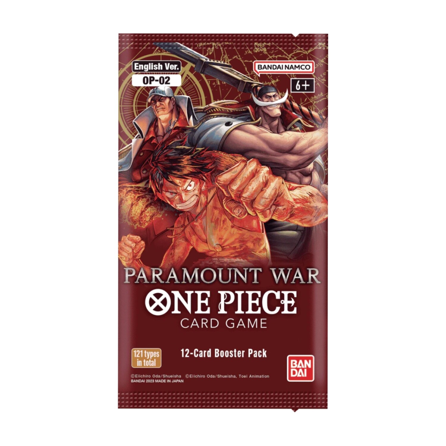 Sobre One Piece Card Game OP02 Paramount War