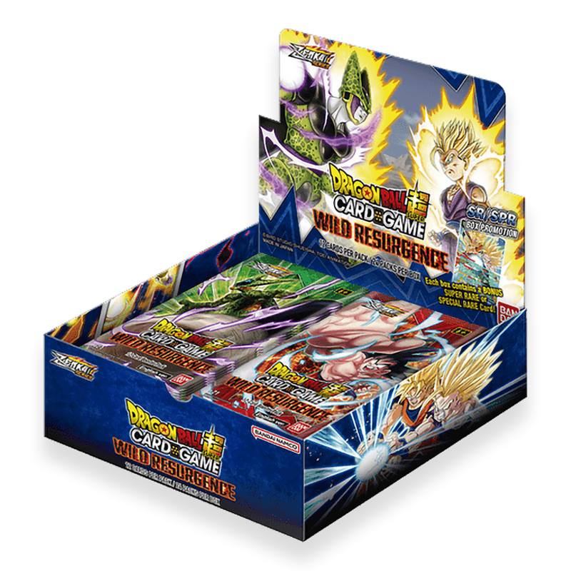 Caja de 24 sobres Zenkai Series Set 04 Wild Resurgence BT21  Dragon Ball Super Card Game