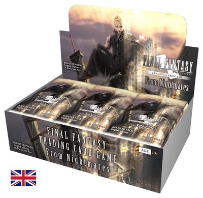 Final Fantasy TCG From Nightmares Opus 19 Booster Display (36 Packs) - Inglés