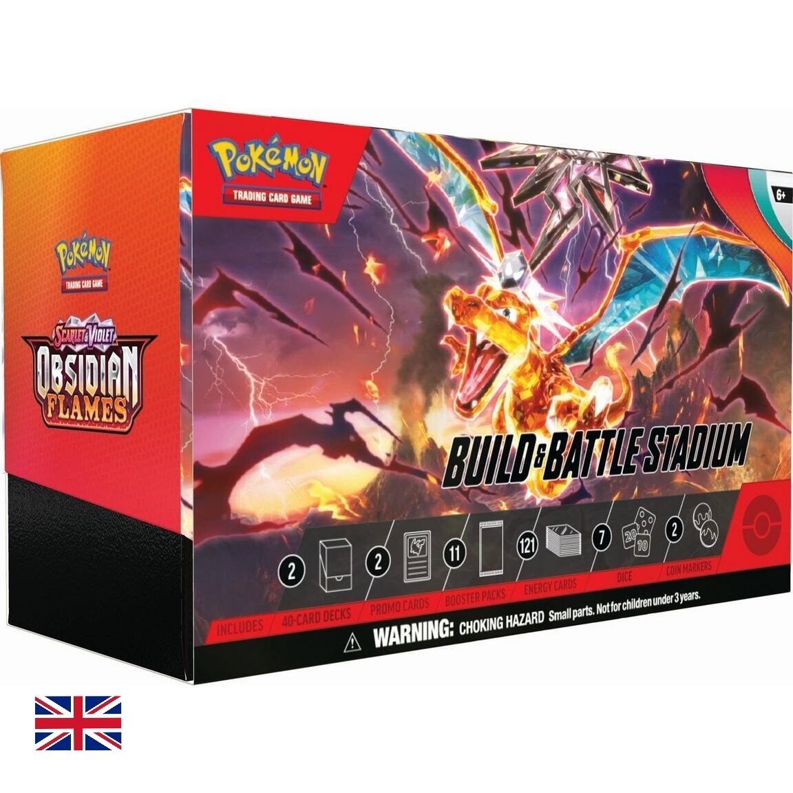 Pokémon Obsidian Flames Build &amp; Battle Stadium - Inglés