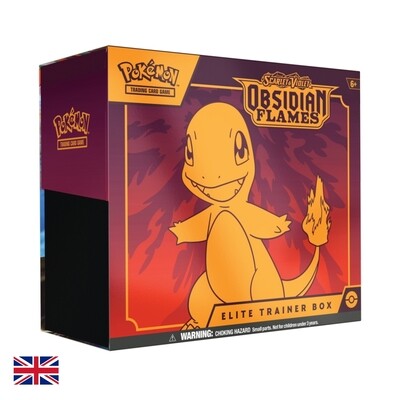 Elite Trainer Box Pokémon Obsidian Flames - Inglés