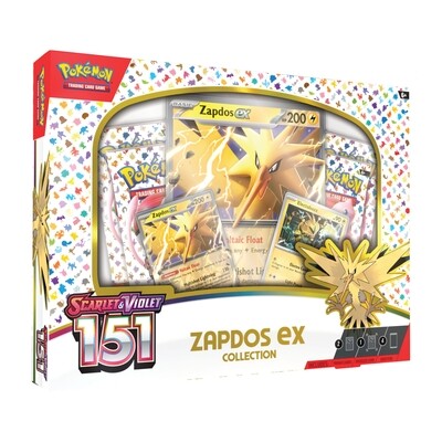 Zapdos EX Collection Pokémon 151