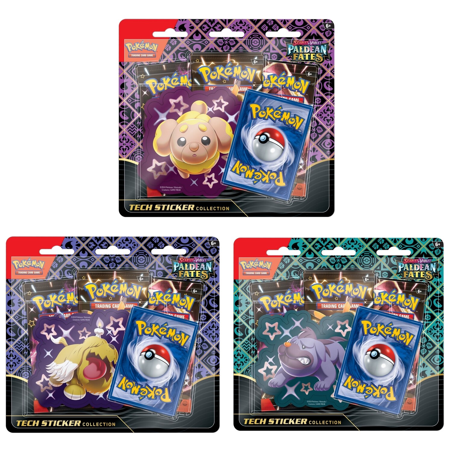 Sticker Collection Pokémon Paldean Fates 